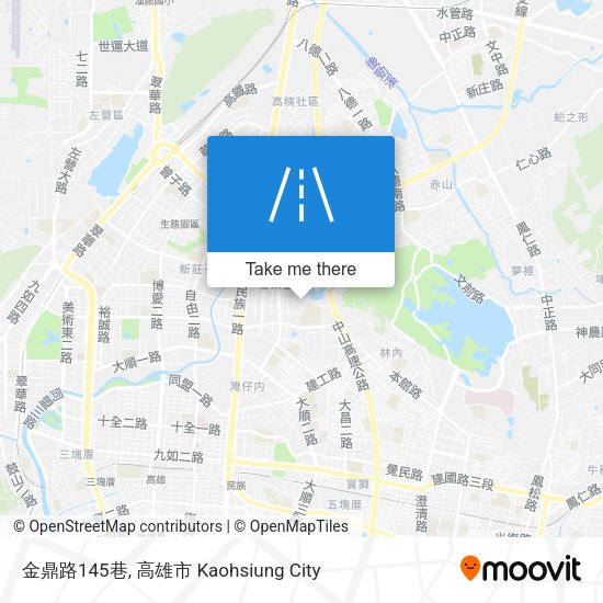 金鼎路145巷 map
