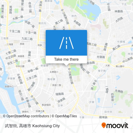 武智街 map