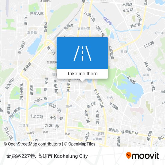 金鼎路227巷 map