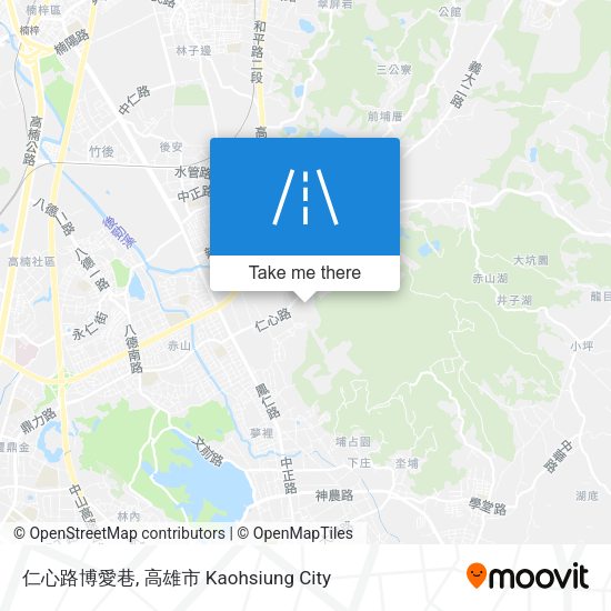 仁心路博愛巷地圖