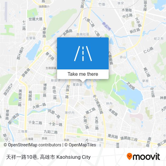 天祥一路10巷 map
