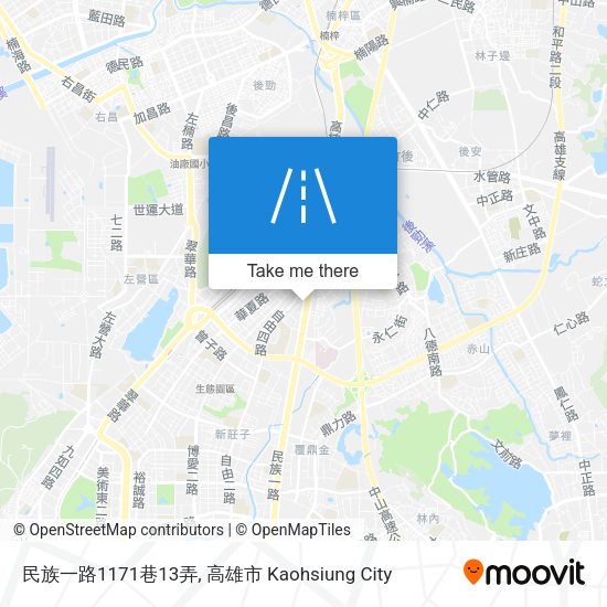 民族一路1171巷13弄 map