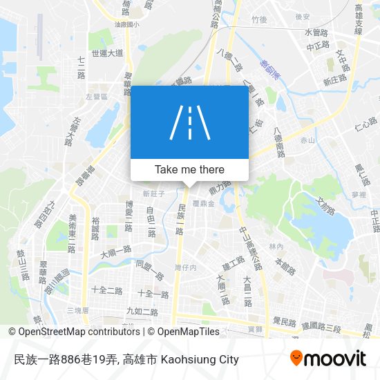 民族一路886巷19弄 map
