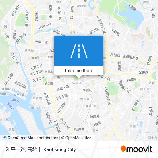 和平一路地圖