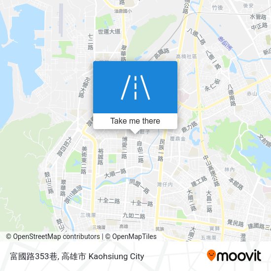 富國路353巷 map