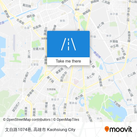 文自路1074巷地圖
