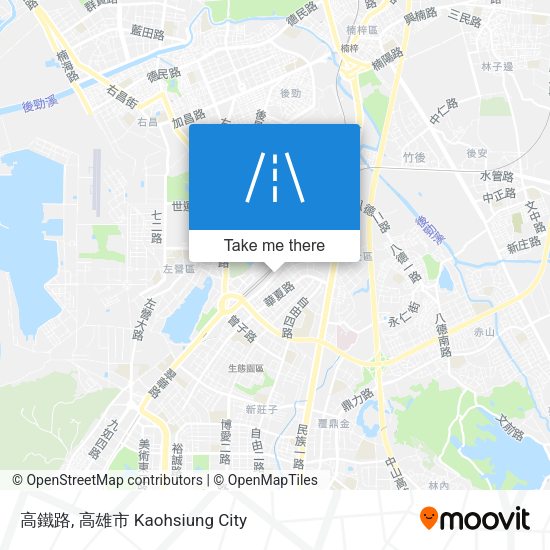 高鐵路地圖