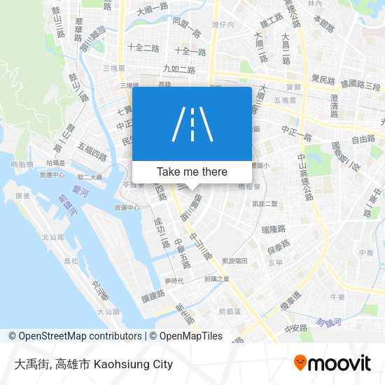 大禹街地圖