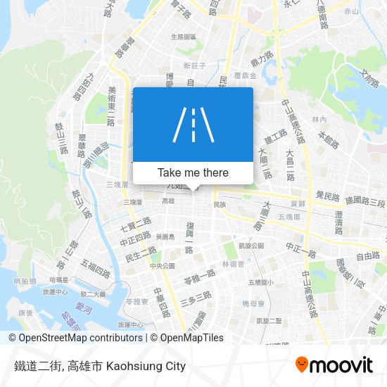 鐵道二街 map