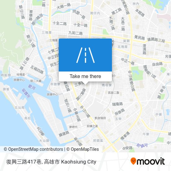 復興三路417巷 map
