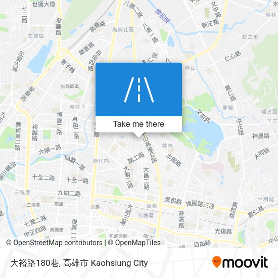 大裕路180巷 map