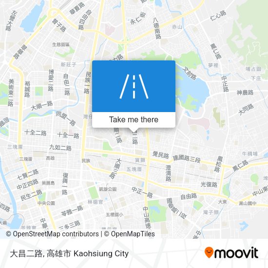 大昌二路地圖