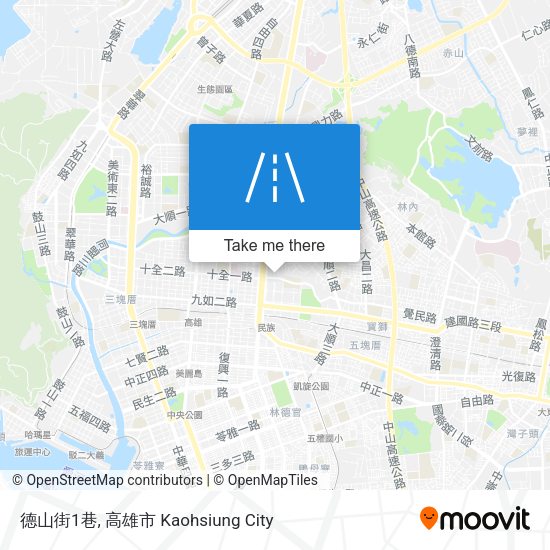 德山街1巷地圖