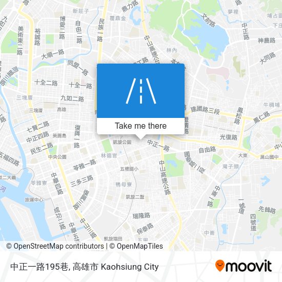 中正一路195巷地圖