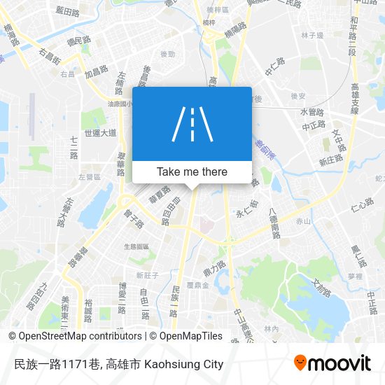 民族一路1171巷 map