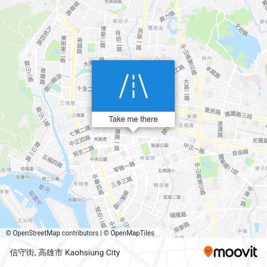 信守街 map
