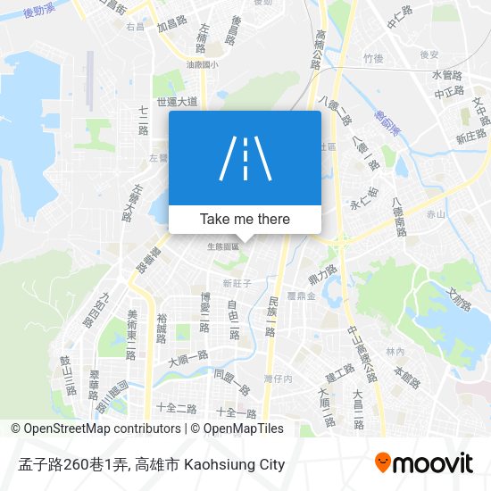 孟子路260巷1弄地圖