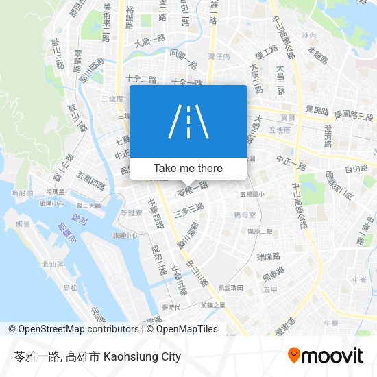 苓雅一路 map