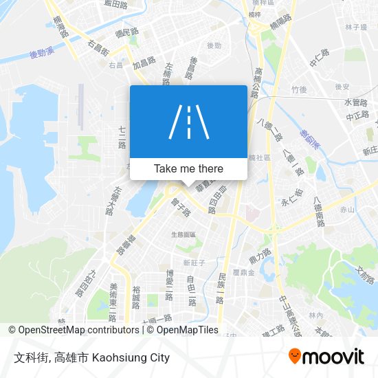 文科街 map