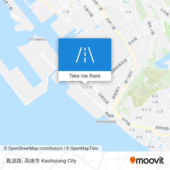 鳳源路地圖