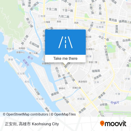 正安街 map
