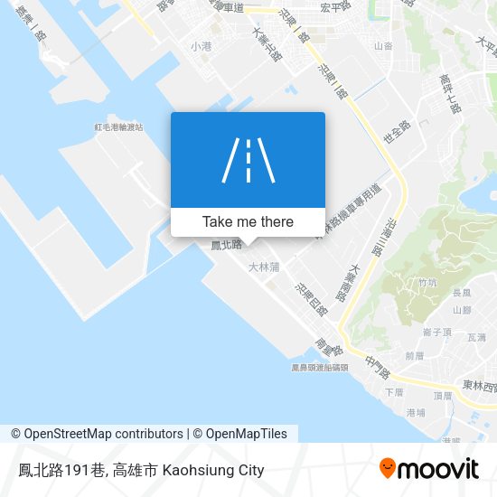 鳳北路191巷 map