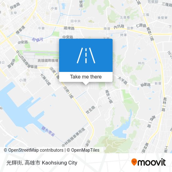 光輝街 map