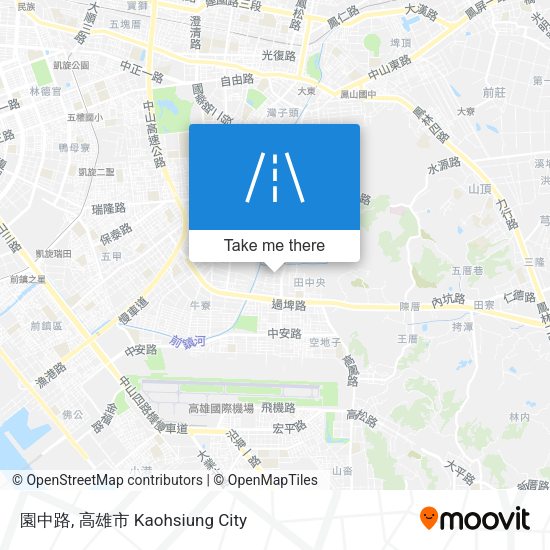 園中路地圖