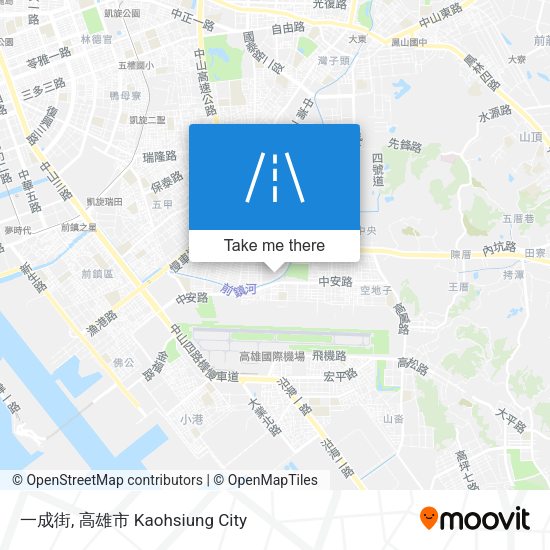 一成街地圖