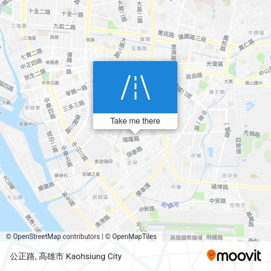 公正路 map