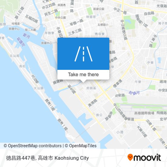 德昌路447巷地圖