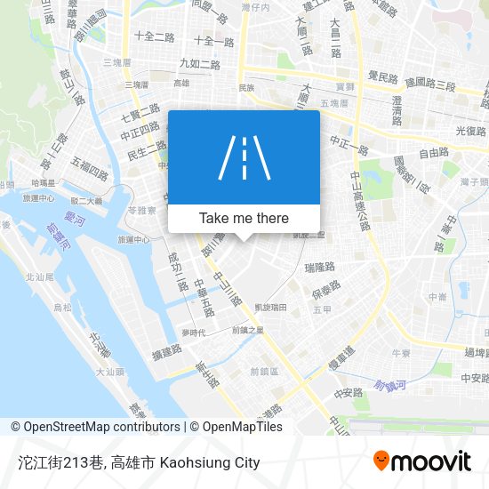 沱江街213巷地圖