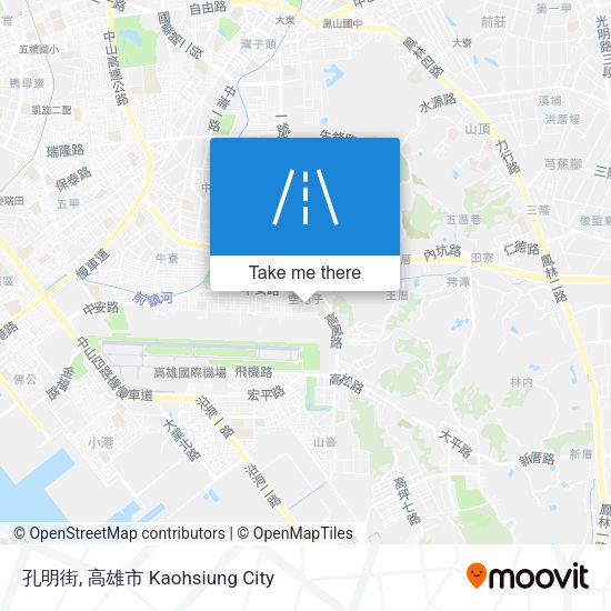 孔明街 map