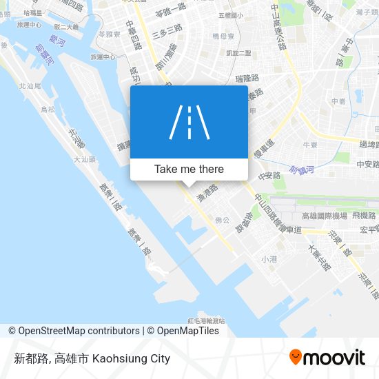 新都路 map