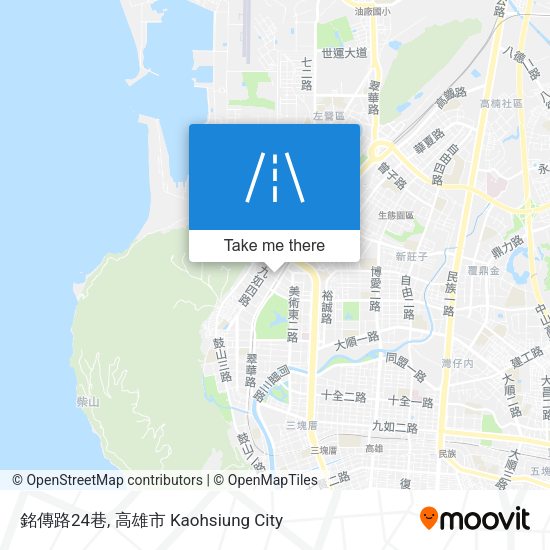 銘傳路24巷 map