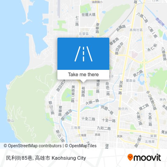 民利街85巷 map