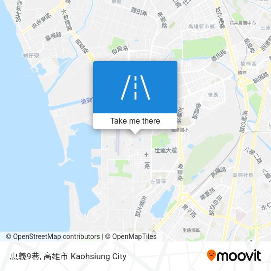 忠義9巷 map