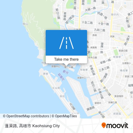 蓬萊路 map