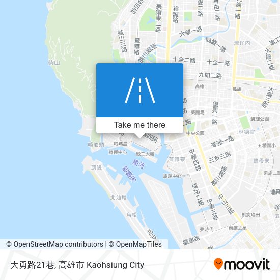 大勇路21巷 map
