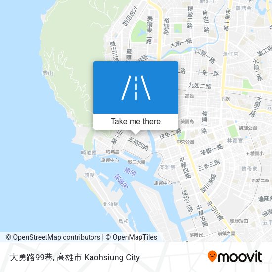 大勇路99巷 map