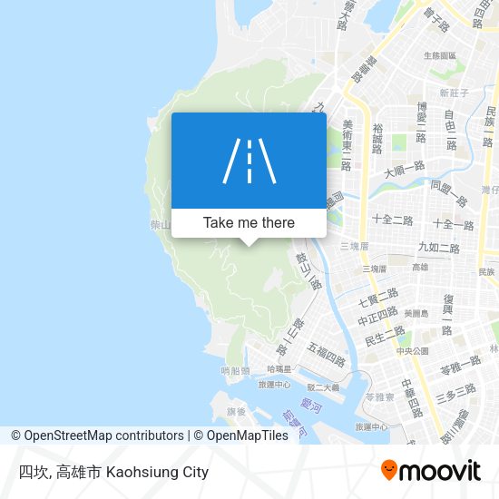 四坎 map