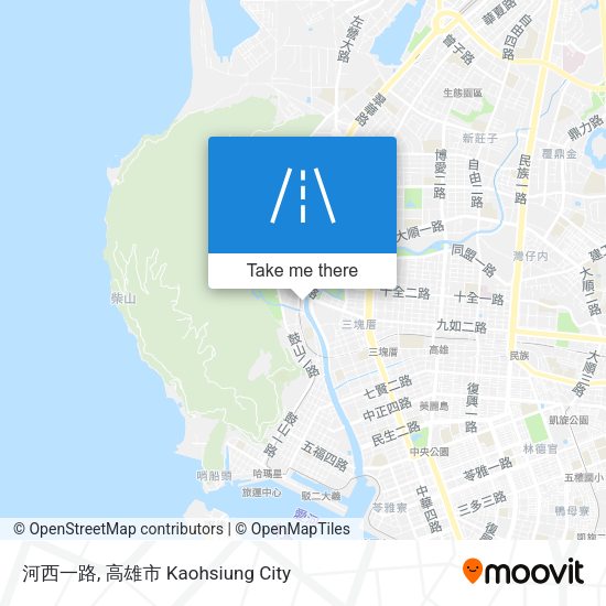 河西一路 map