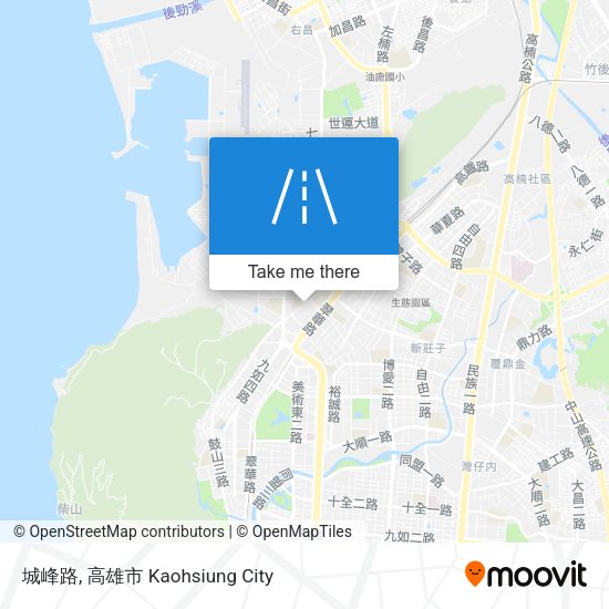 城峰路地圖