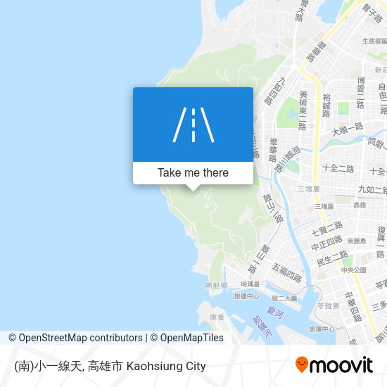 (南)小一線天 map
