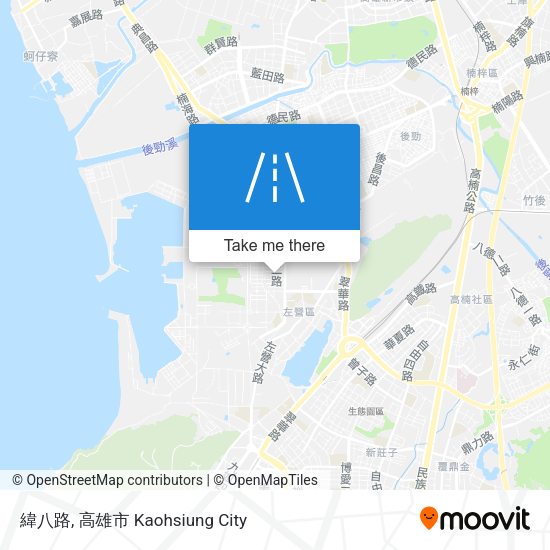 緯八路地圖