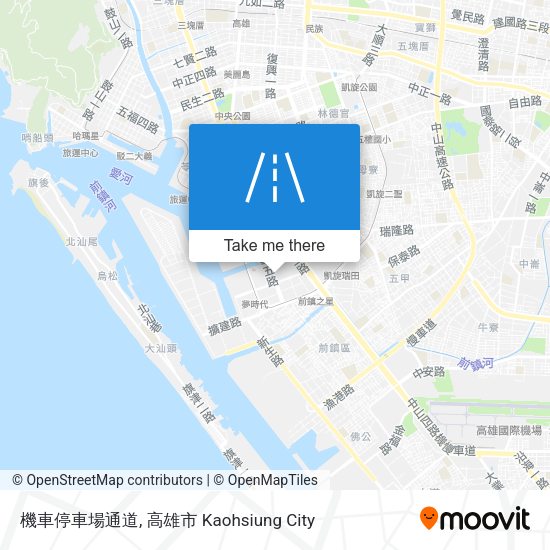 機車停車場通道 map
