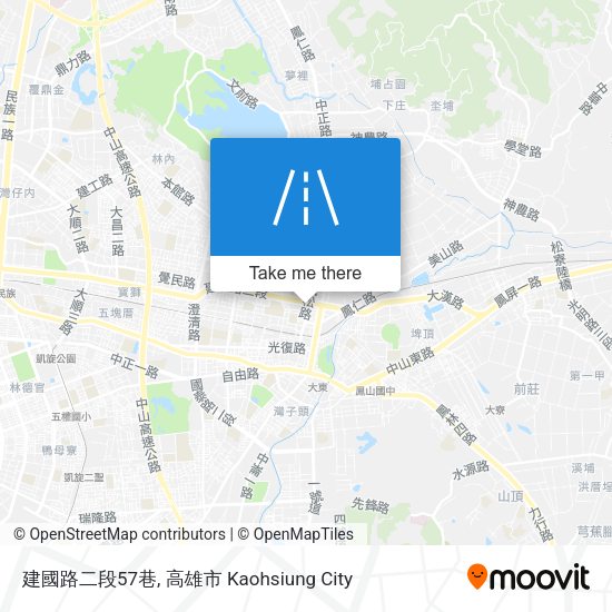 建國路二段57巷 map