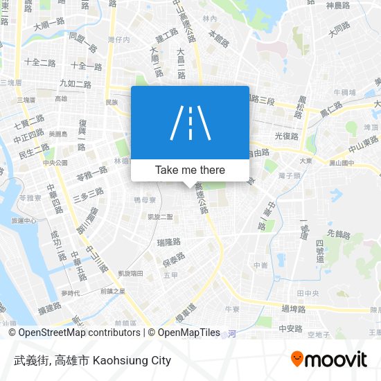 武義街 map