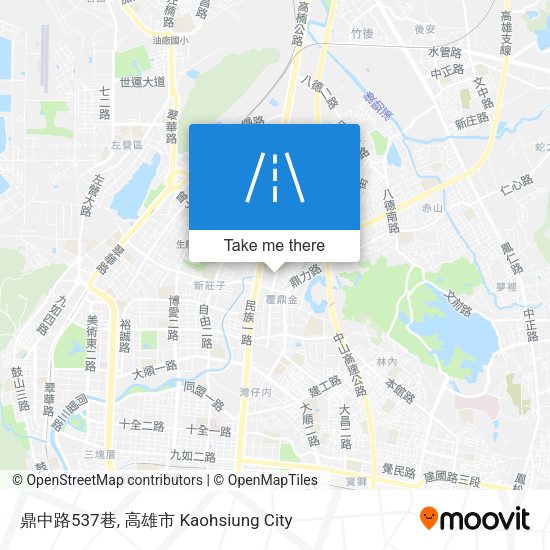 鼎中路537巷 map