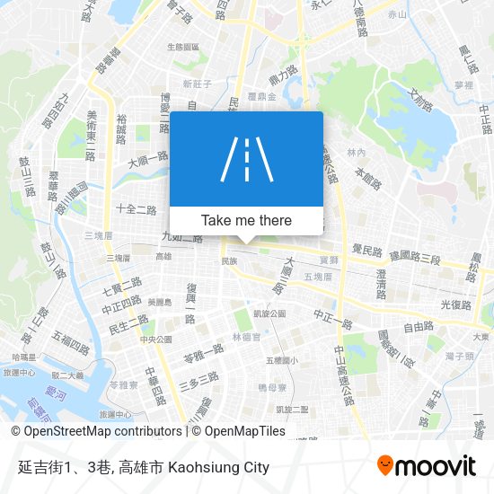 延吉街1、3巷 map